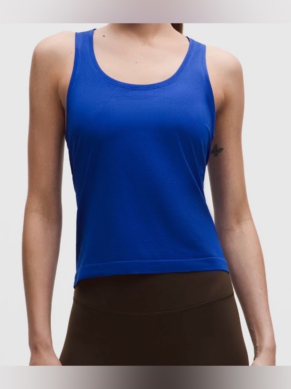 lululemon athletica Swiftly Racerback Tank Top 2.0 Beach Ball Blue-Size 12
